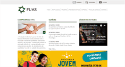 Desktop Screenshot of fuvs.br